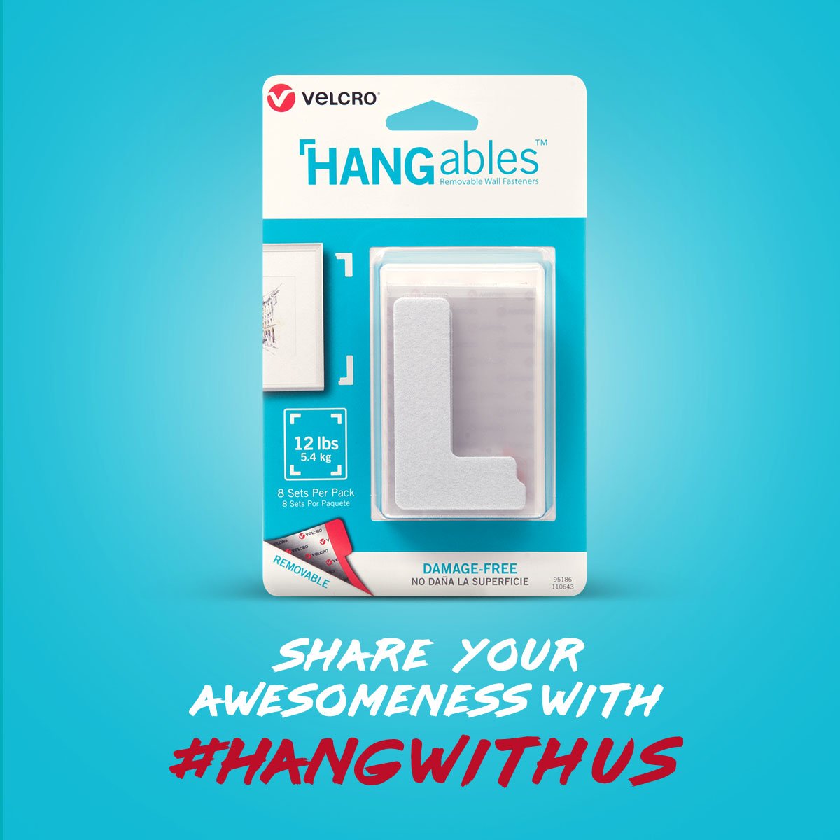 VelcroBrand's tweet photo. It's the last week to enter our #HangWithUs giveaway! Enter here: https://t.co/DNjDRAUEV4 https://t.co/yz9lNRsROB