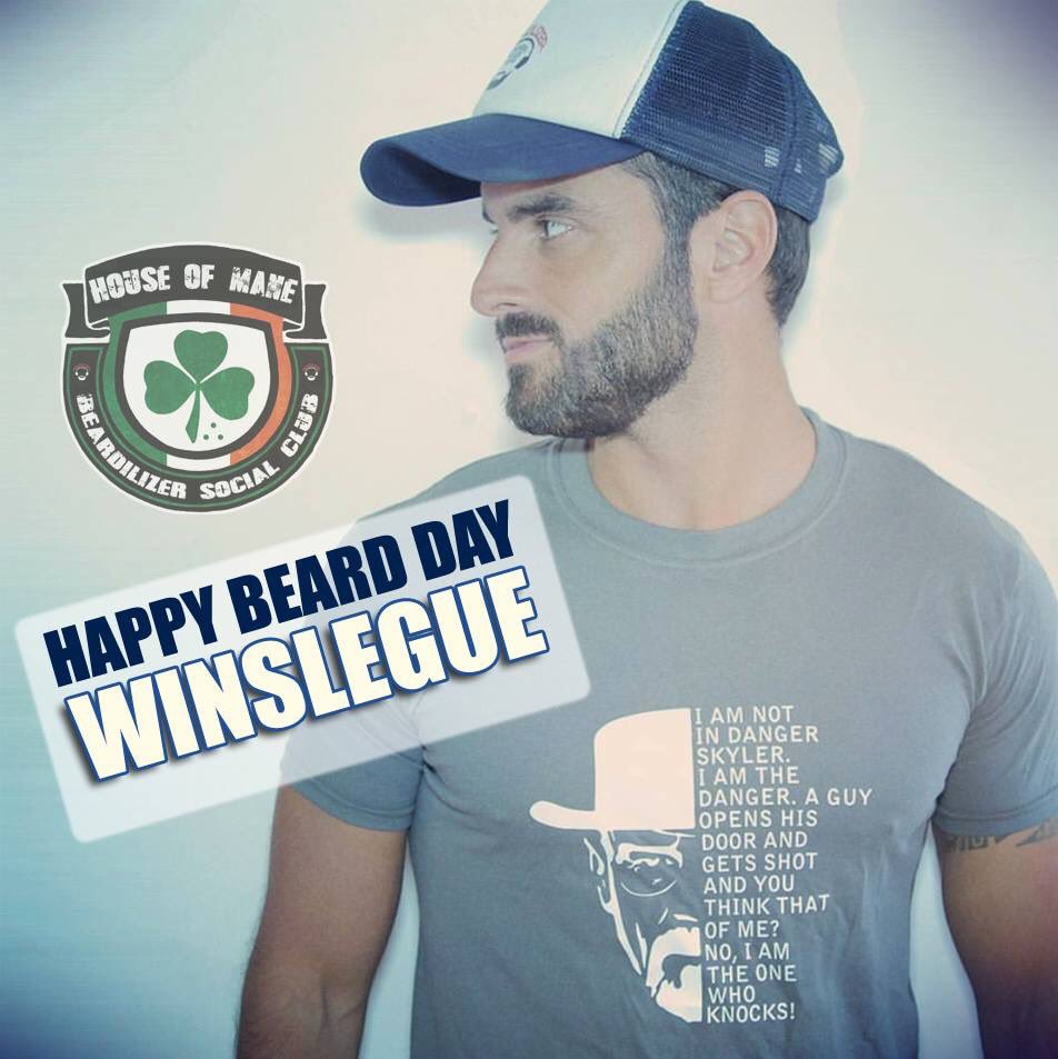 HAPPY▪️BEARD▪️DAY
☘️👊🏼👲🏻 <a href="/Winslegue/">Winslegue</a> 
Et merci pour ton excellent travail depuis ces années! 👍🏼
#Birthday #Moustache #Barbu #Beardilizer #Houseofmane #NoShave #Winslegue #Tutos #Beaute #Lifestyle