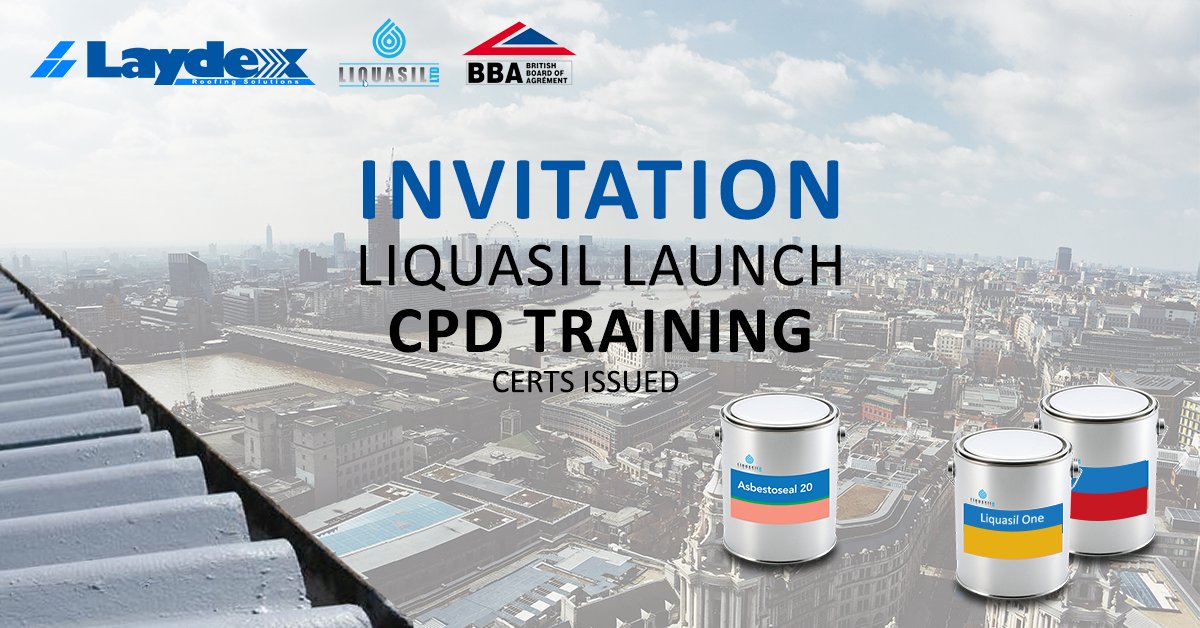 LaydexLtd's tweet photo. If you think all roof coatings are the same, come &amp; see what makes #Liquasil stand out from the crowd. #CPD #Training #roofing #roof #construction #ireland #laydex Thursday, 14th December 2017 |  Louis Fitzgerald Hotel #Dublin https://t.co/0hg1lisRcP
