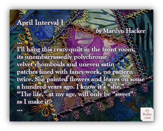 Happy Marilyn Hacker, award-winning American and - More:  