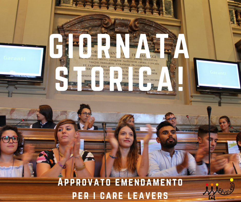 Agevolando1's tweet photo. Giornata storica per i #neomaggiorenni #fuorifamiglia oggi in Italia con l'approvazione di un emendamento in loro favore nella Legge di Bilancio!!!!! #perfarciascoltare #careleavers #agevolando https://t.co/VyMQe2MQ0f