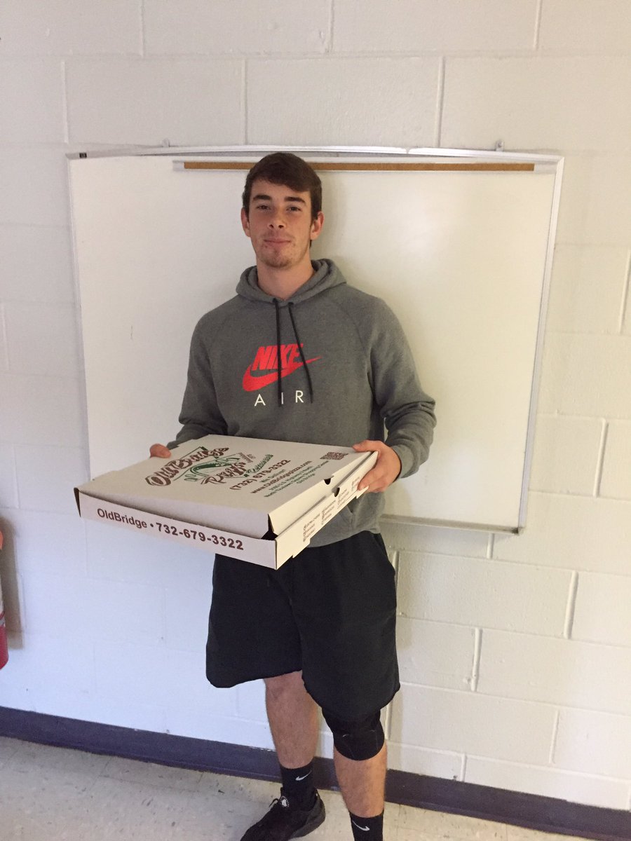 CoachAlspach's tweet photo. #OBVF D-Line get a sack get a pie, these boys ate against EB on Thanksgiving so they are eating good on Monday! Ramon -1 Fetterman -1, Madison 4 that's right 4 sacks 4 pies!!! https://t.co/Zc1VDJvtWu