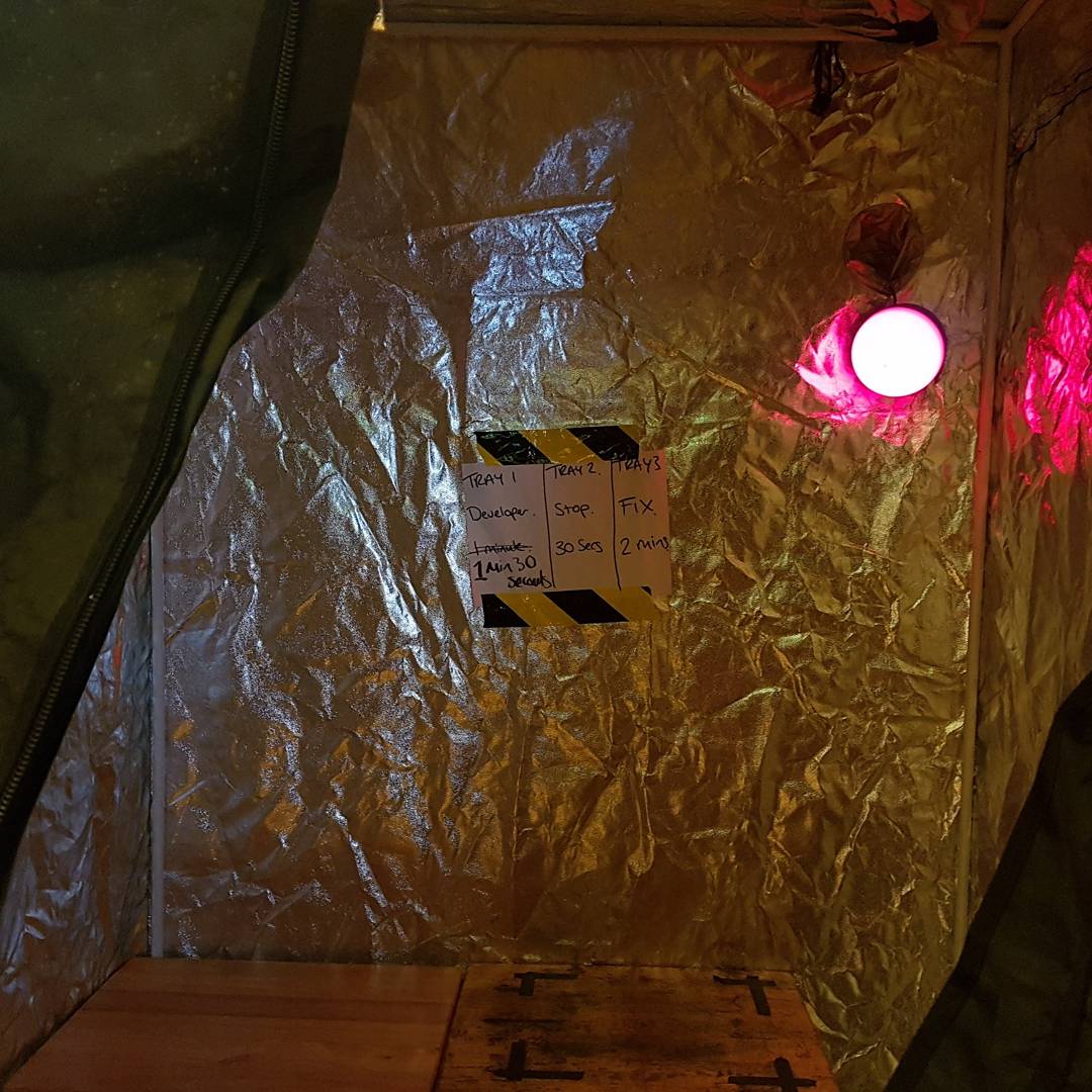 rcc_redmarley's tweet photo. A few snaps from our #BeyondtheBattlefields pinhole photography workshop: drink cans, cameras and a dark room. More action shots coming up! #hellobrum #uobculture #researchandculturalcollections https://t.co/8E6Mp7lpnQ