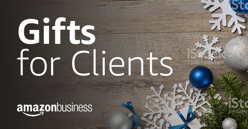 AmazonBusiness's tweet photo. Our Gift Guide has curated options, so you're bound to find the perfect gift for your clients this holiday season: https://t.co/Nt1DU5AcpD https://t.co/FvFP8P6Lrn