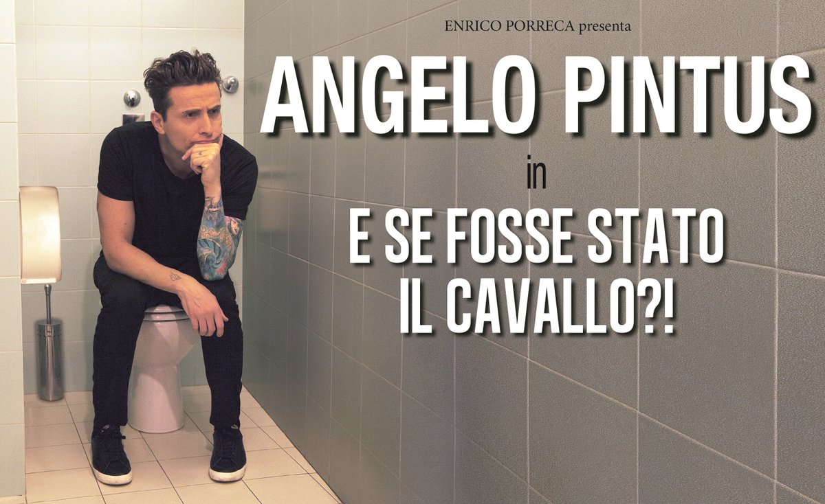Tutti pronti? Stasera torna <a href="/PintusAngelo/">Angelo Pintus</a> con "E se fosse stato il cavallo?!". Da non perdere fino al 10 dicembre e poi per altre 21 date fino al 29 aprile.
Info e biglietti: bit.ly/Pintus_ESeFoss…
#IoVadoAlManzoni #AngelPintus