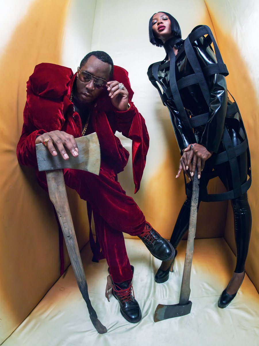Pirelli__ME's tweet photo. The Royal Beheaders - @ImNaomiCampbell and @diddy for #theCal 2018.
#pirelli #thecal2018 #pirellicalendar #calendar #model #fashion #design #aliceinwonderland #art #onset #hollywood #london #2018 #naomicampbell #diddy https://t.co/nnJug1f6C8