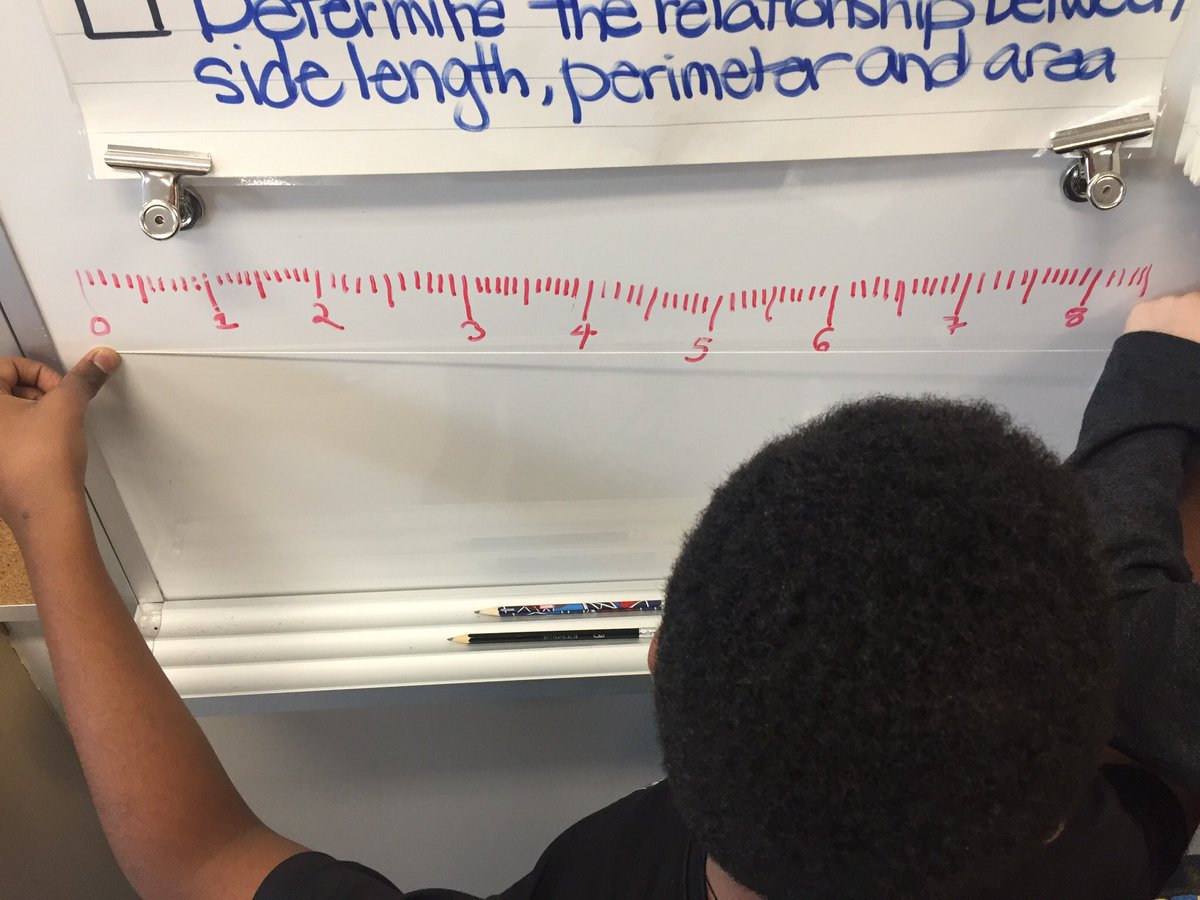 mrs_ahearn's tweet photo. Broken ruler challenge @StBenedictOCSB. How long is the string? #ocsb_math #brokenruler https://t.co/4l5XiulF44