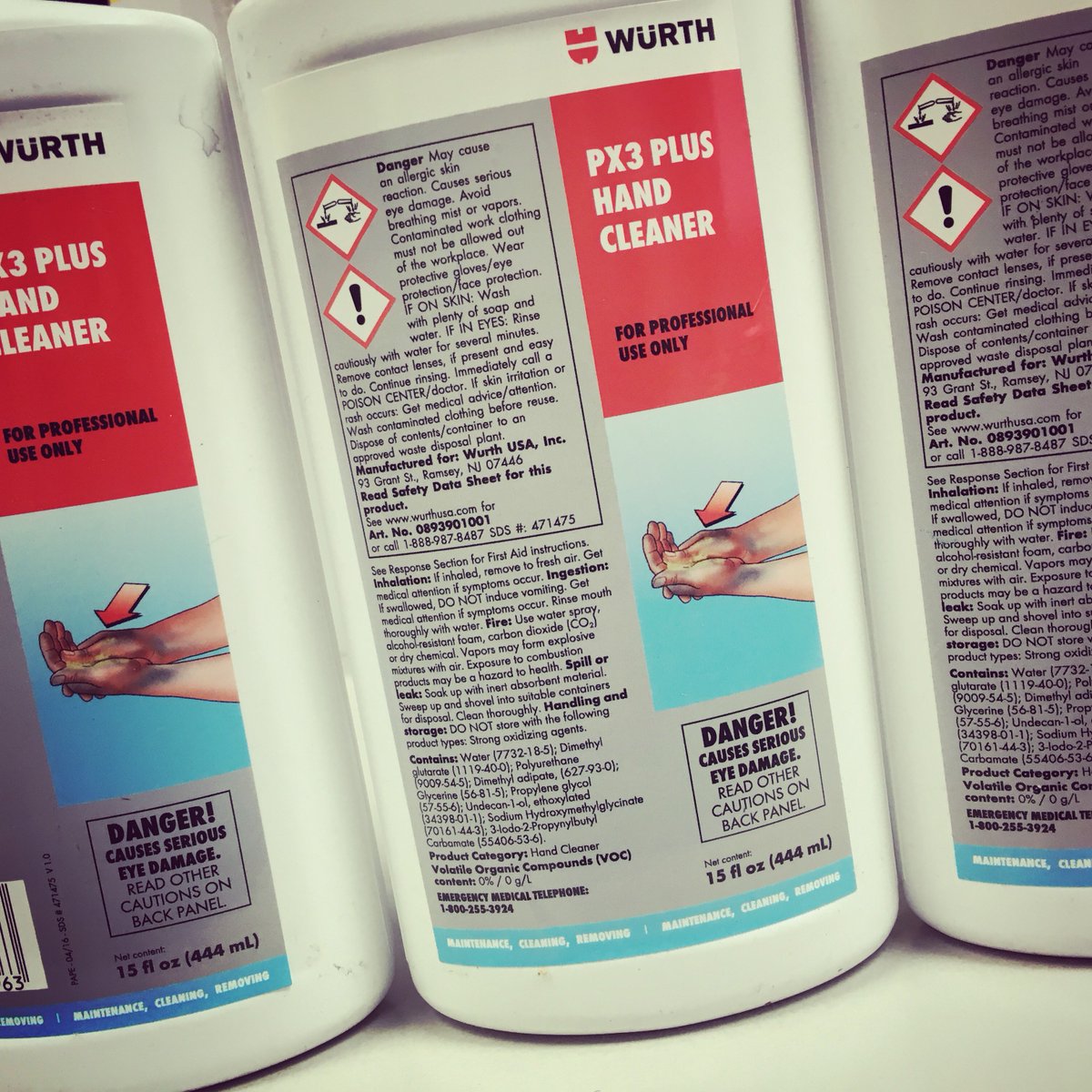 It's the time for families to take their annual holiday photos. If you work with your hands, make sure to pickup a bottle of <a href="/WurthLouisandCo/">Wurth Louis and Co.</a> PX3 cleaner. It will help get your hands clean and photo ready for your family holiday cards. #wurthit