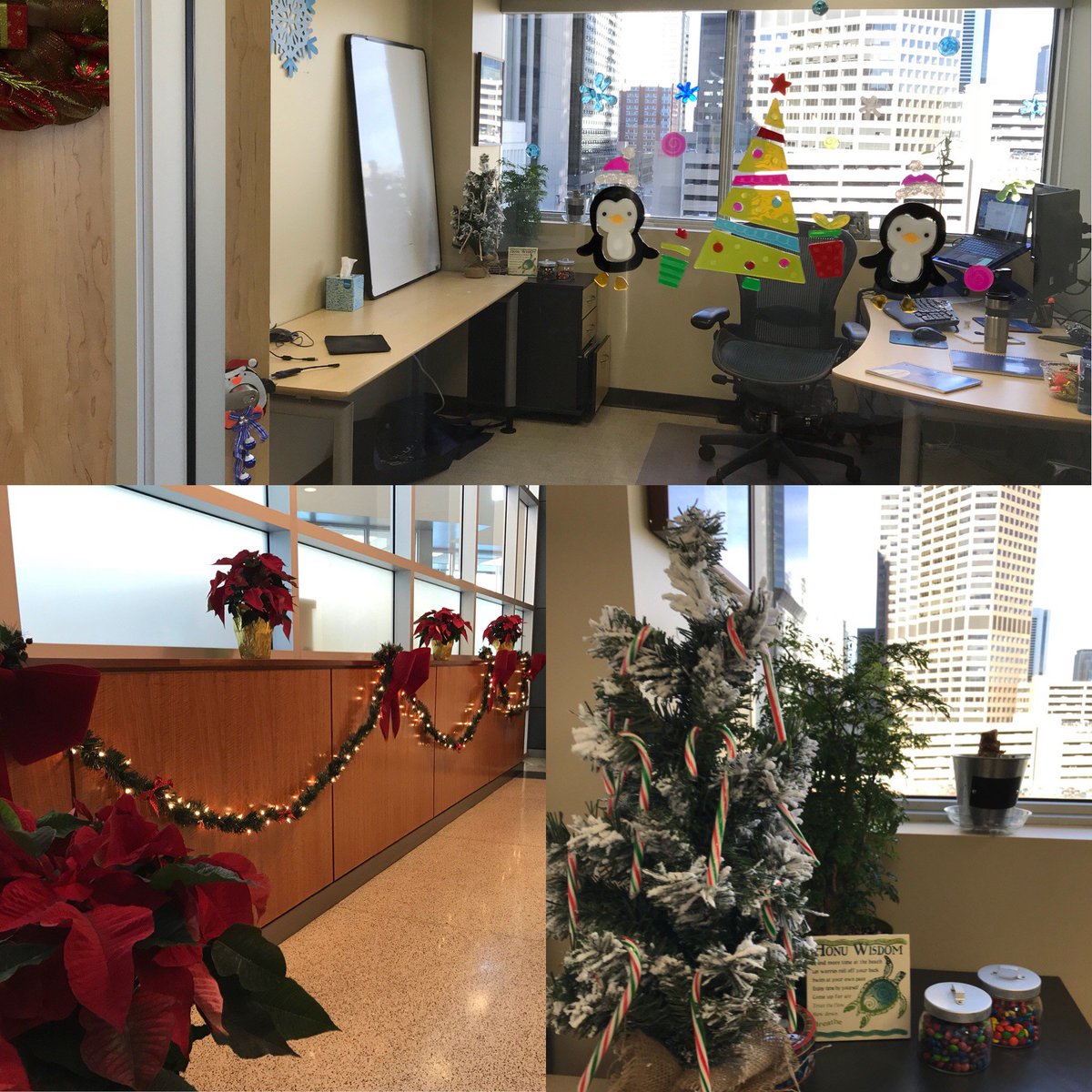 pbabramson's tweet photo. 70 &amp; sunny outside, hints of winter holidays inside at @TheKeystoneCtr  Denver office while working on plans for our #edpolicy work. Excited about mix of #TeachingWorkforce #CareerReadiness #BlendedLearning &amp; more. Look forward to sharing our 2018 plans in coming weeks. https://t.co/UzQskRyhGs