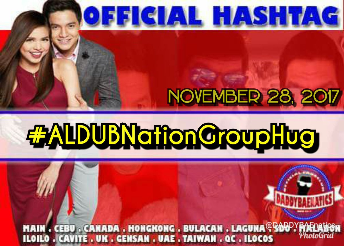 DADDYBAEnatics's tweet photo. OUR OFFICIAL HT FOR TODAY

#ALDUBNationGroupHug

DO NOT FORGET TO USE IT

RT | QT | FRESH TWEETS https://t.co/AnZqf4ACMX