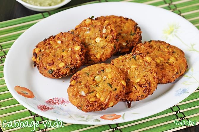 JustinPMcCollum's tweet photo. I'm pretty sure that when you deep fry vegetables and lentils it's healthy... For some healthy deep fried goodness, check out this cabbage vada #recipe by @SwasthisRecipes https://t.co/K6t6JIsP3k #indianfood https://t.co/F7ez8tL9Fx
