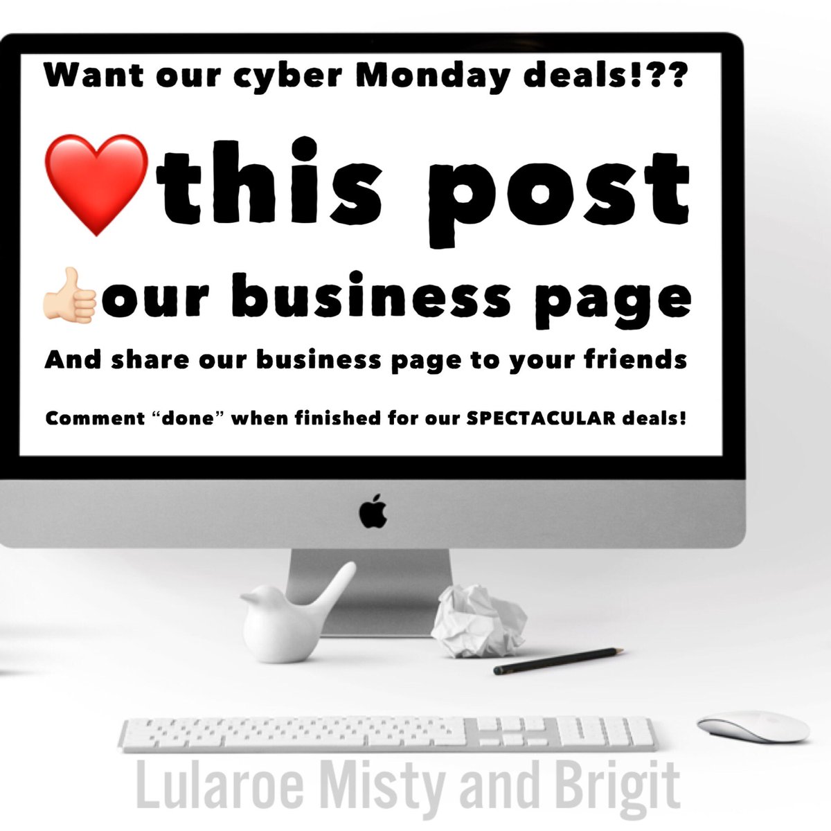 llrMandB's tweet photo. ⭐️⭐️CYBER MONDAY IS HERE⭐️⭐️

Here’s how you can find out or deals! 

👇🏻👇🏻👇🏻 BIZ page 👇🏻👇🏻👇🏻
https://t.co/c2bMDLvYGR https://t.co/4XD03KRs0c
