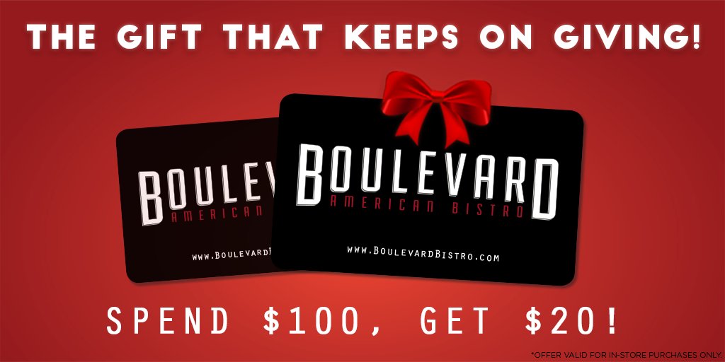 theblvdbistro's tweet photo. It's officially that time of year! 🎁 Stop by for our special in-store offer (and lunch 😉). Get directions: https://t.co/p8UuJ8ZVtk #happyholidays #gifts #nola #metairie https://t.co/LvVCOTGfdq