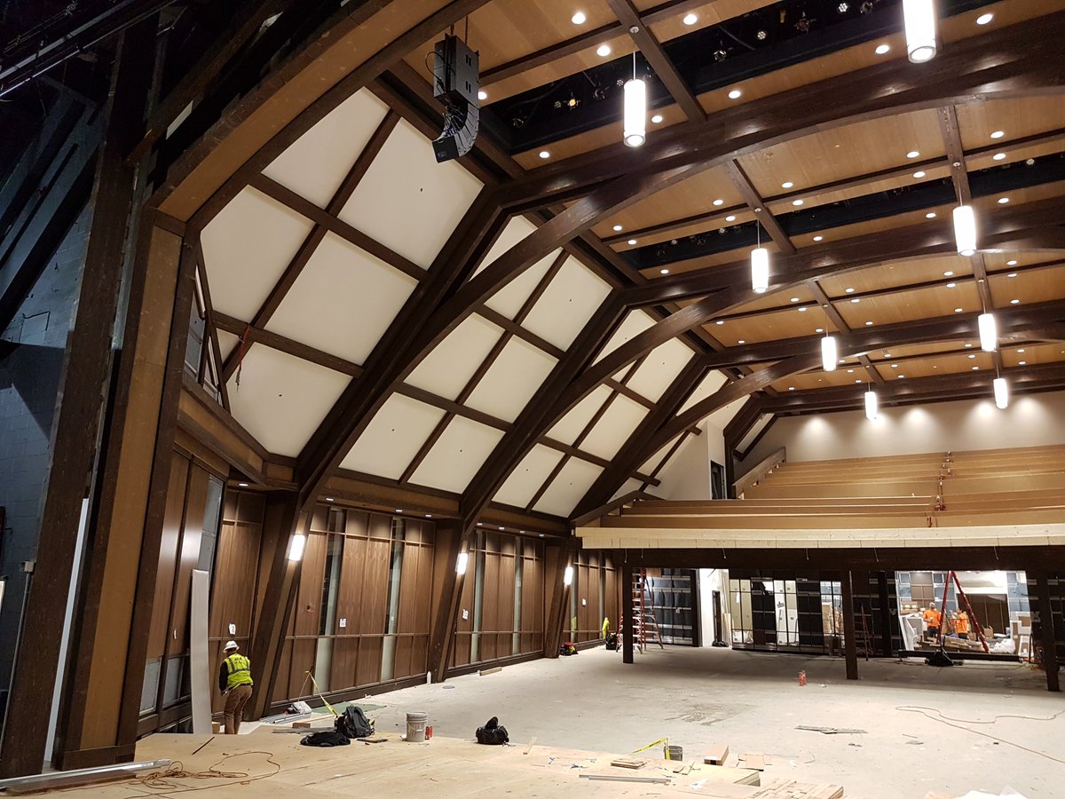 DIRTT's tweet photo. Some progress shots from a current #DIRTT #timber install in Atlanta. Looking good...almost there! #DIRTTtimber #BuildBetter https://t.co/7E7LjVLCss