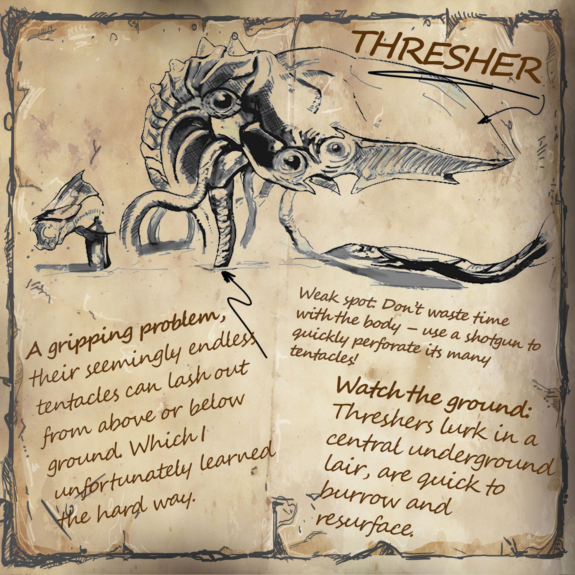 Borderlands on Twitter "Scores of terrifying creatures reside in the