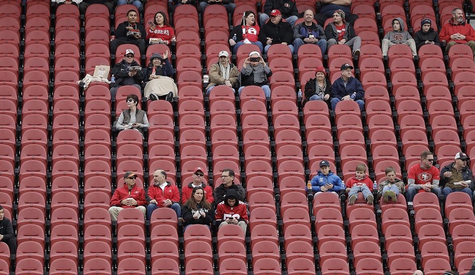 Seats Left Empty Amid NFL Protests - http://www.oann.com/thousands-of-stadi...