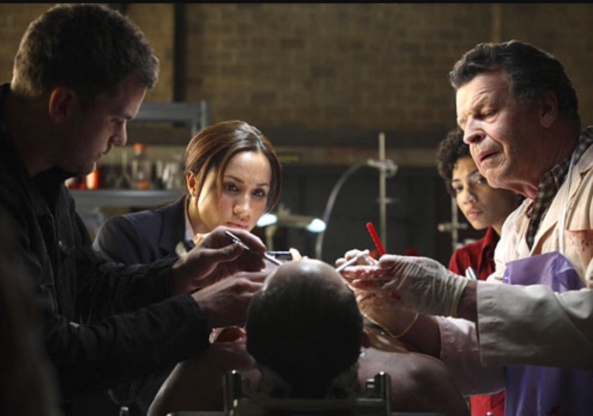 JoshGov's tweet image. In @FRINGEonFOX’s alternate universe, is agent Amy Jessup royalty?