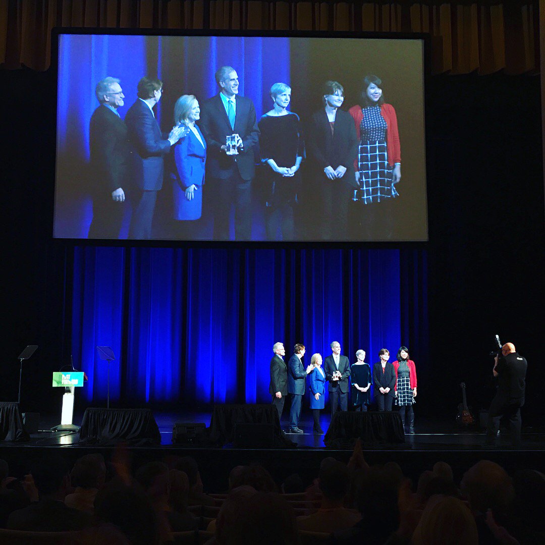 Planning4LA's tweet photo. Our @SurveyLA Team received the 2017 @SavingPlaces Richard H. Driehaus Award at the #PastForward17 Conference in Chicago last week. Congratulations on this recognition! @SurveyLA is one of only three historic preservation projects nationwide to receive this award. #Planning4LA https://t.co/af9HJ9qZqy