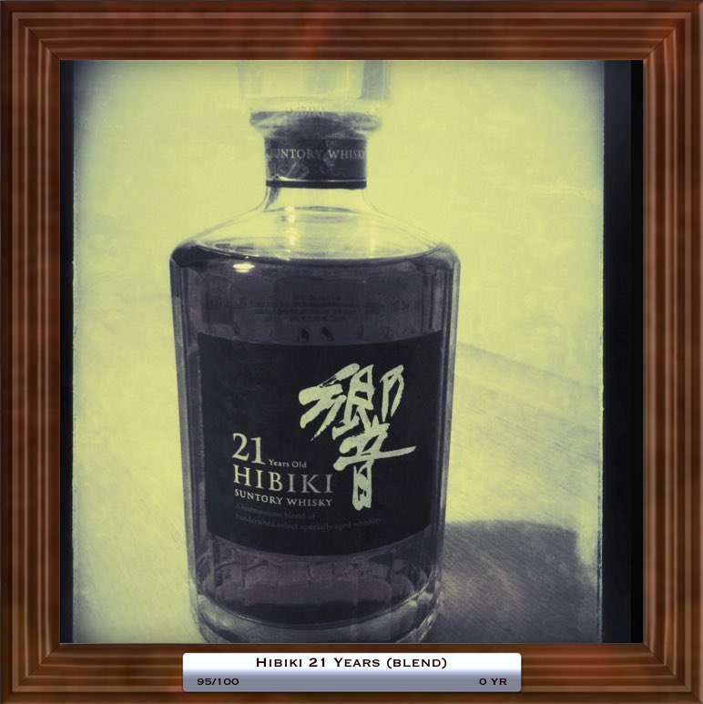 danielnilzon's tweet photo. Enjoying a Hibiki 21 Years (blend), #whiskylog https://t.co/acTCw4G7Rv