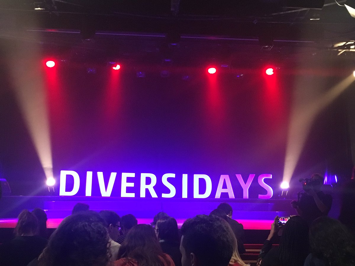 SoleneGuillemot's tweet photo. En direct de la soirée  #Diversidays - le #numérique accélérateur de diversité ! https://t.co/1DVG4PdwbL