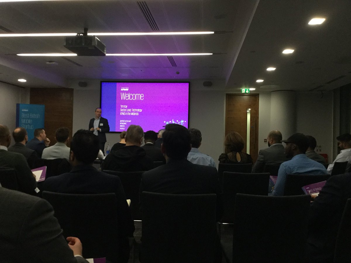 GrahamNicoll02's tweet photo. @tim_r_kay kicks off #BBMSMidlands tonight with a great collection of businesses pitching to win a trip to #MWC18 Good luck all!  #Midlands #mobiletech @kpmguk @vivcoles @edjames_ @shauncollins https://t.co/qbZeltrWuj
