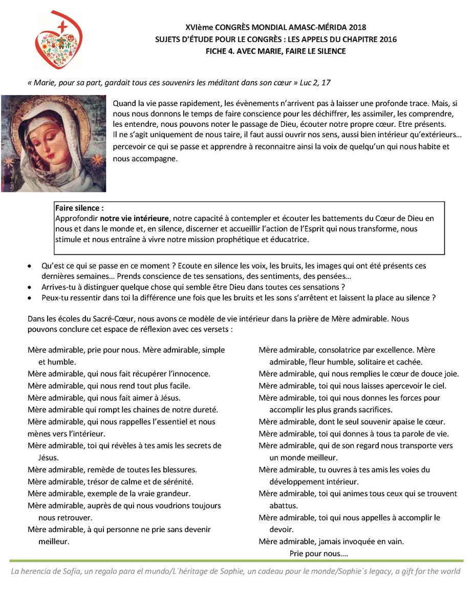SacreCoeurAlum's tweet photo. The fourth and last #AMASC Study Theme Card is out in ENG, FR and ESP! Feel free to share and discuss, we look forward to your responses. https://t.co/XVN4dhF9i2