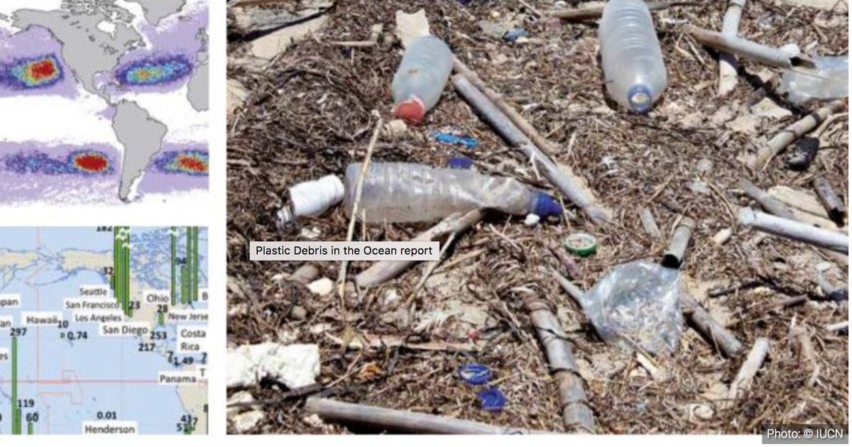 global_ecoforum's tweet photo. #marinelitter is an increasing problem that threatens our oceans. 
Plastic Debris in the Ocean, The Characterization of Marine Plastics and their Environmental Impacts, a report made by @IUCN 👉 https://t.co/xtwQRhz4br #BEF17 https://t.co/HuEvMHyE1f