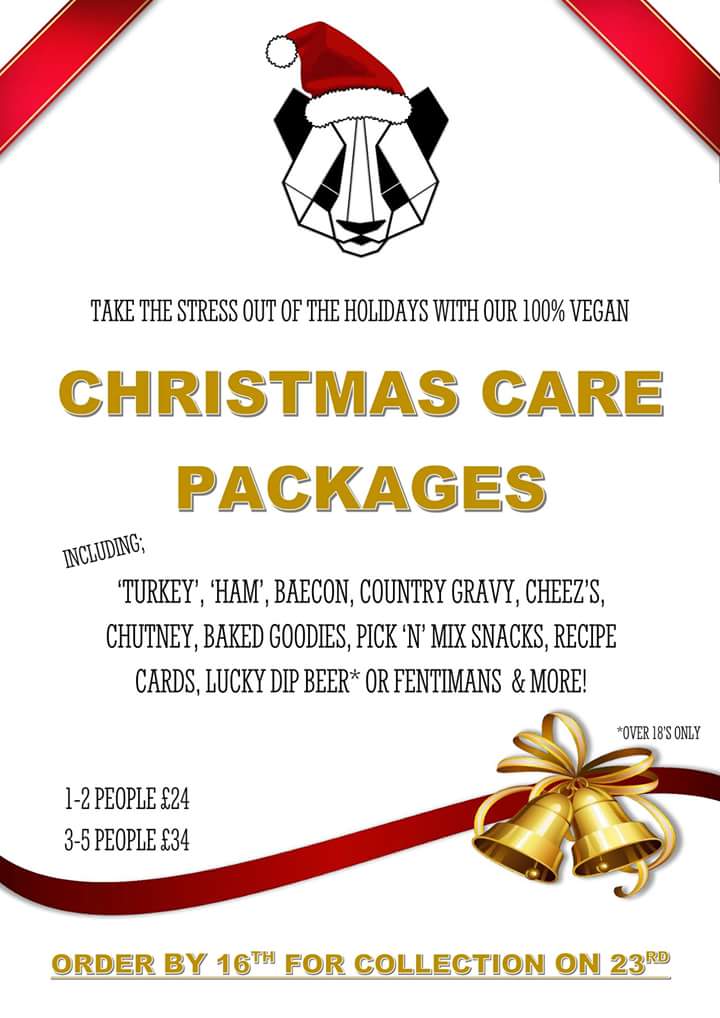 GrumpyPandaFood's tweet photo. #vegan #veganchristmas #carepackage https://t.co/M0OQDKv3kt for details 🍗🍗🍗🍗 https://t.co/Tkifqg8AiZ