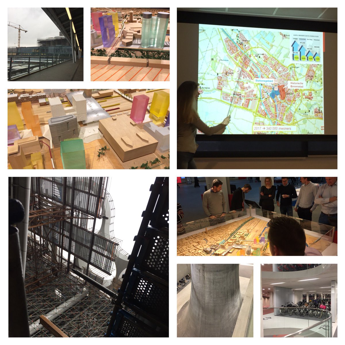 Projectbezoek <a href="/PASbv/">PASbv</a> aan imposante #gebiedsontwikkeling in hartje #utrecht bij <a href="/CU2030/">CU2030</a> !