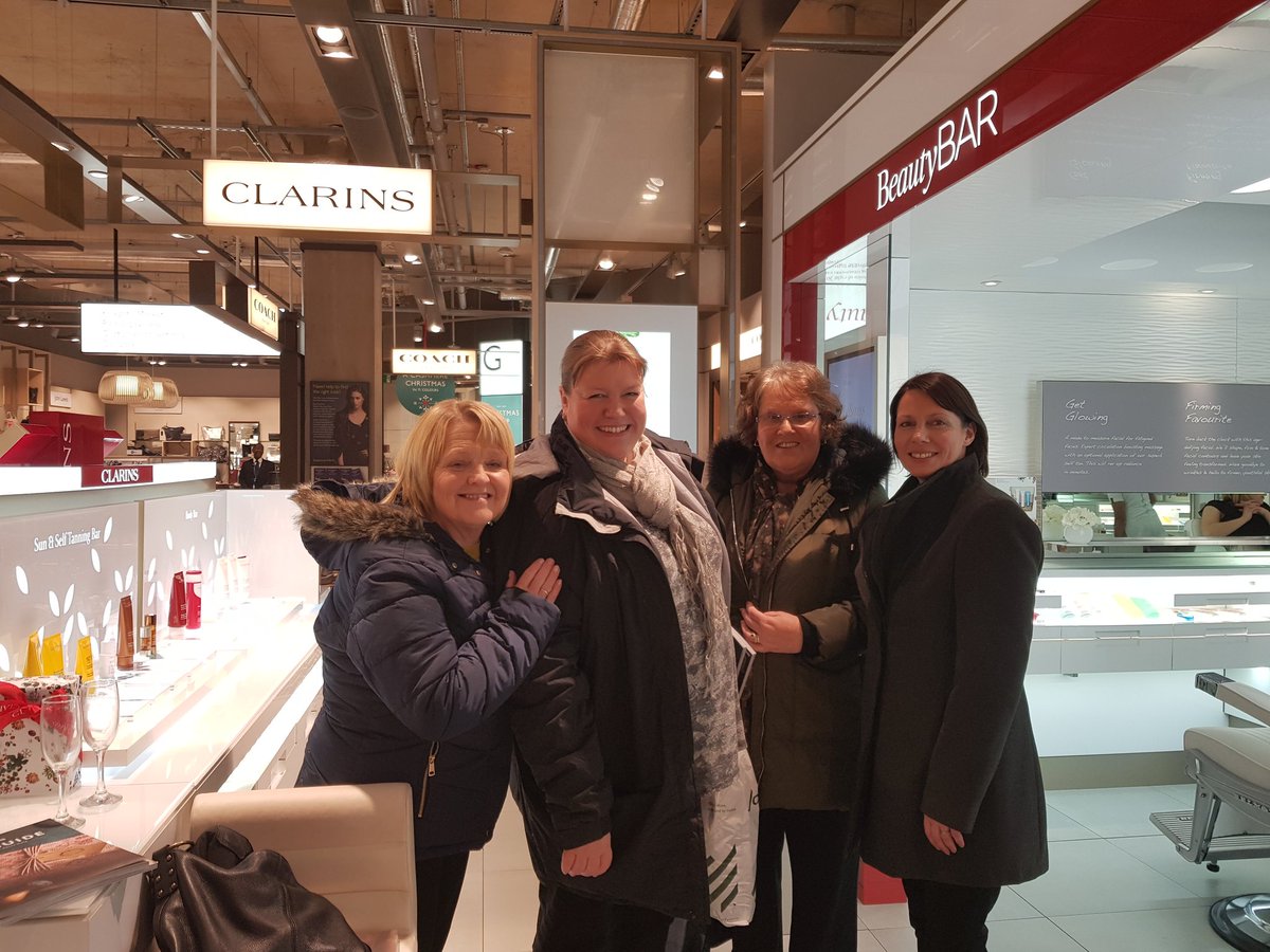 Fantastic evening with the Clarins ladies at John Lewis <a href="/clarins_uk/">clarins_uk</a> @WYFWI