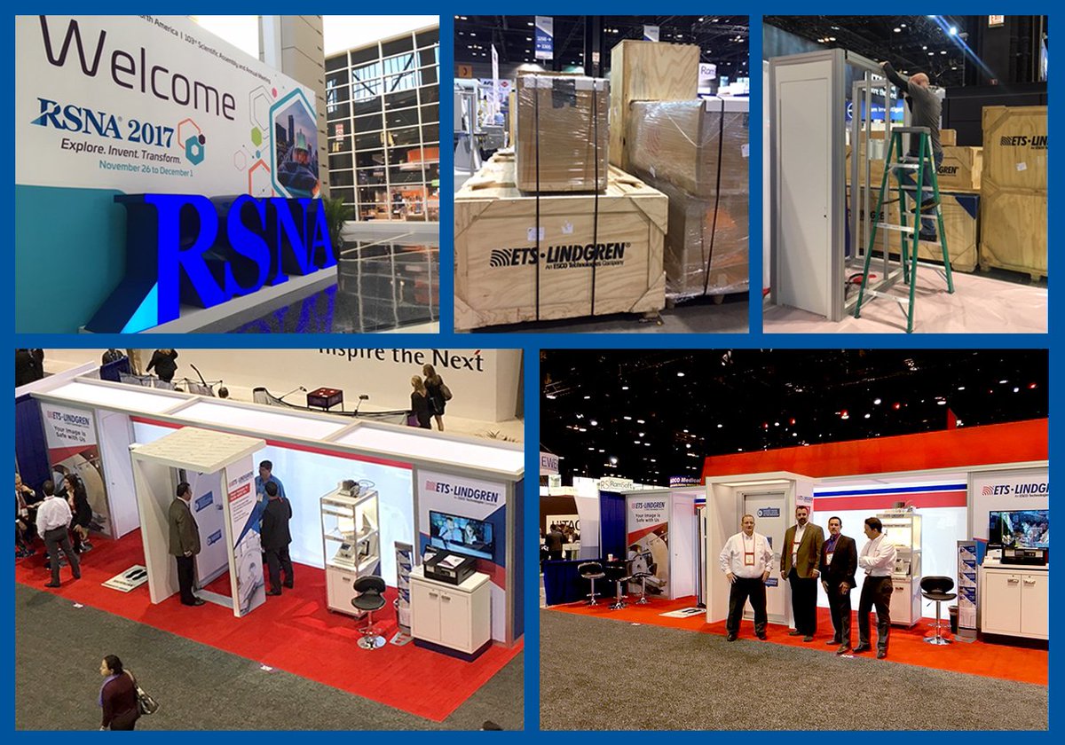 ETSLindgren's tweet photo. ... And now the magic happens! 

#RSNA17 Booth #3217
South Bldg
Hall A

Bob Piemonte, David Geiger, Doug Bonfield, Duncan Kirkham &amp; Martha Tester Hallman (not shown) are on hand to tell you all about our #MRI Solutions!

#RSNA2017 #radiology #MRIsafety https://t.co/sdan6HCxtO