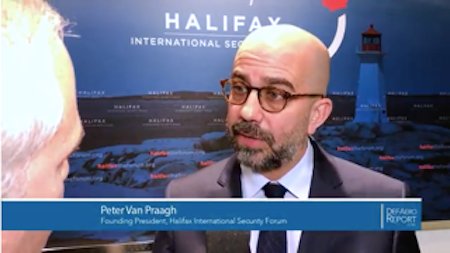sagecomm's tweet photo. .@HFXforum Founding President Peter Van Praagh discusses the recent 2017 Halifax International Security Forum with @defaeroreport: https://t.co/ZeWFrO93mE #HISF2017 https://t.co/G0nPiyah0i