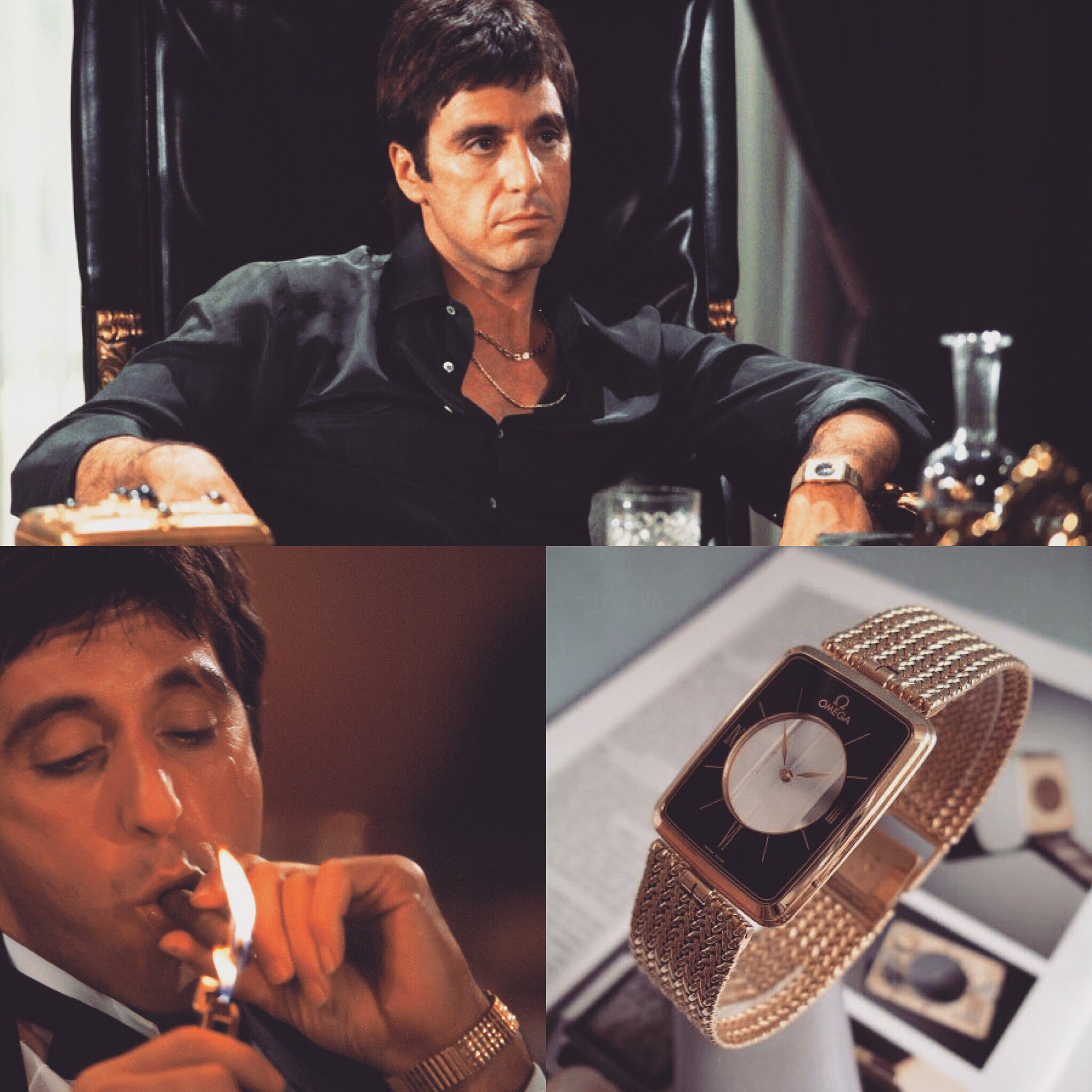 tony montana omega watch