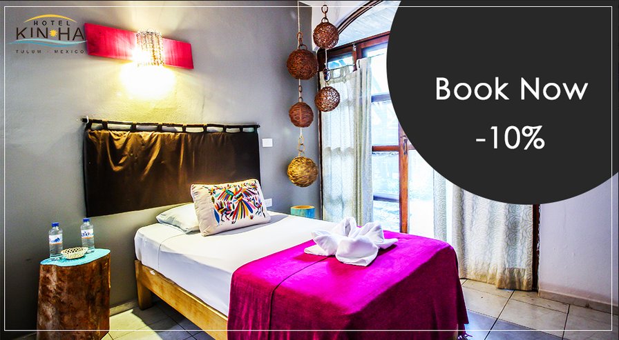 kinhahoteltulum's tweet photo. Reserva ahora en nuestro facebook y obten 10% de descuento.  La  oportunidad perfecta para visitar #Tulum #BookNow https://t.co/J7VzIWuVOC
