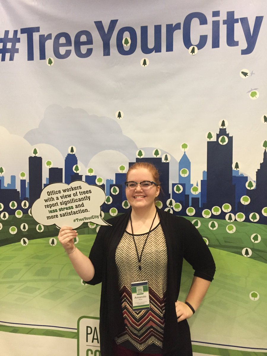 Penn_MES_MSAG's tweet photo. MES student Amanda Wood had a great time at the Partners in Community Forestry Conference @PartnersCF #TreeYourCity #PennENV #PennMES #UPenn https://t.co/hWwfH4BTJg