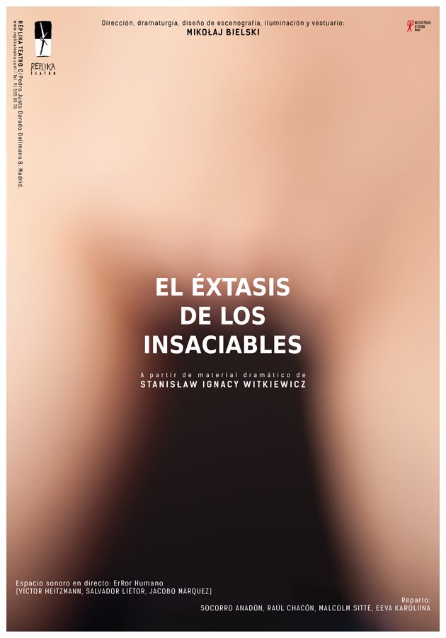 Inma_Cuevas's tweet photo. Cuando volver al origen te da todas las claves. Gracias #MikolajBielski @ReplikaTeatro por #ElÉxtasisDeLosInsaciables de #Witkiewicz ¿Dónde está la verdad del ser humano? “Hasta los cerdos pueden ser profetas” Únete a este ritual contemporáneo. V y S hasta el 15 de diciembre.💥🎭 https://t.co/yXmS1i3mi8