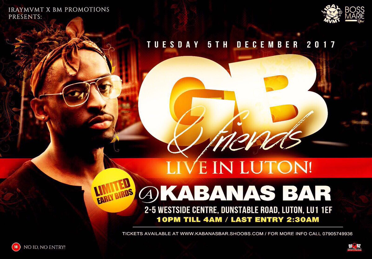 Allroundpromo's tweet photo. #GBLiveInLuton get your tickets today to avoid disappointment 
£5 early bird available @ https://t.co/2NUti2CDoW https://t.co/ol5Kaxtpai