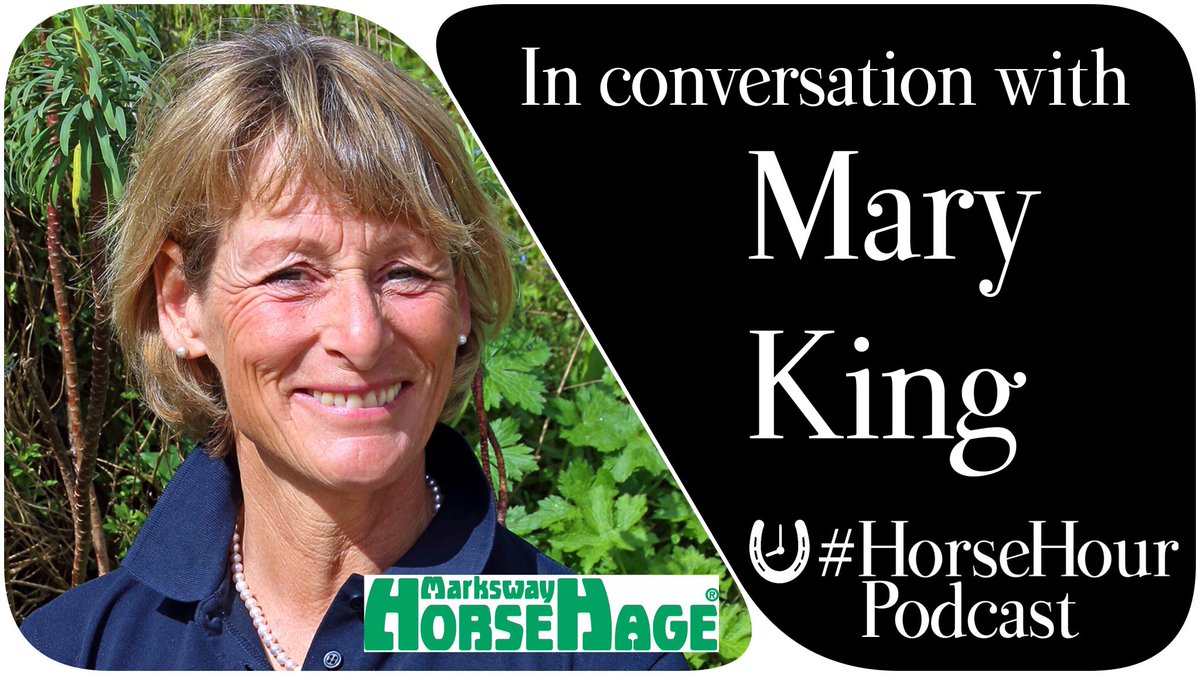 Hear <a href="/MaryKingGB/">marykingofficial</a> on her career from the early days of doing whatever she could to ride, to her 10 year working relationship with super groom Annie! #HorseHour Podcast at itunes.apple.com/gb/podcast/hor…