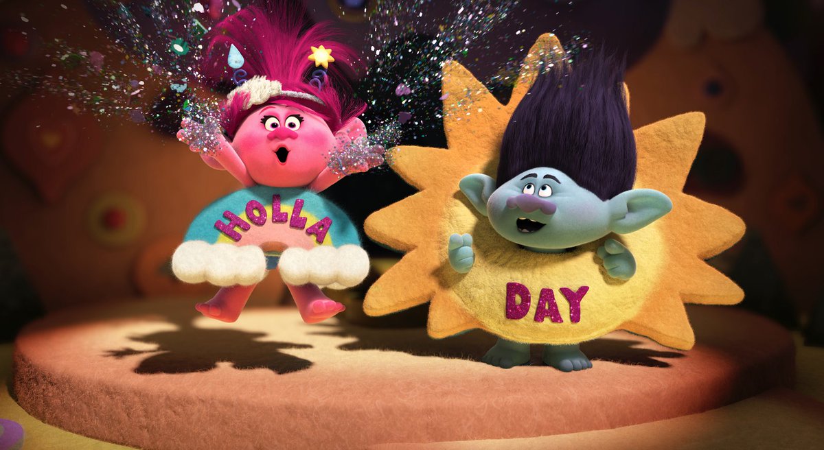 THETNKIDS's tweet photo. Who watched #TrollsHoliday on @NBC last week?! In celebration of the Holiday season, show us how you #HOLLADAY and we will send the most festive folks a surprise from @JTimberlake! 🎁 https://t.co/nmo8Zj9xOk