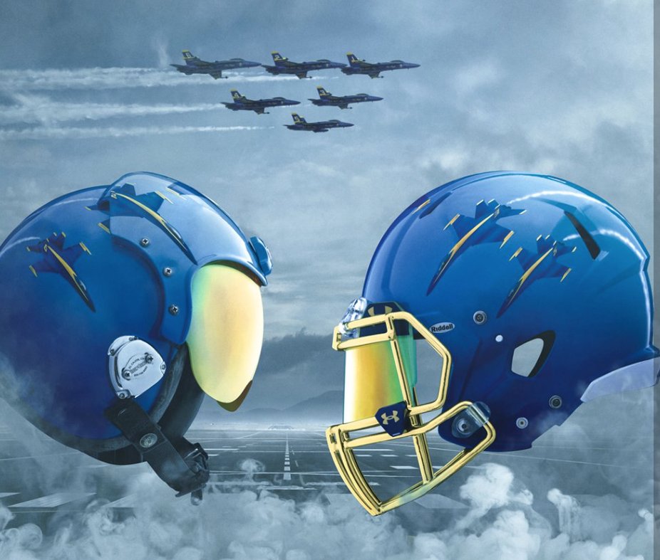 darrenrovell's tweet photo. Look Out: Navy uniform for Army-Navy Game https://t.co/RDSmqwHVxq