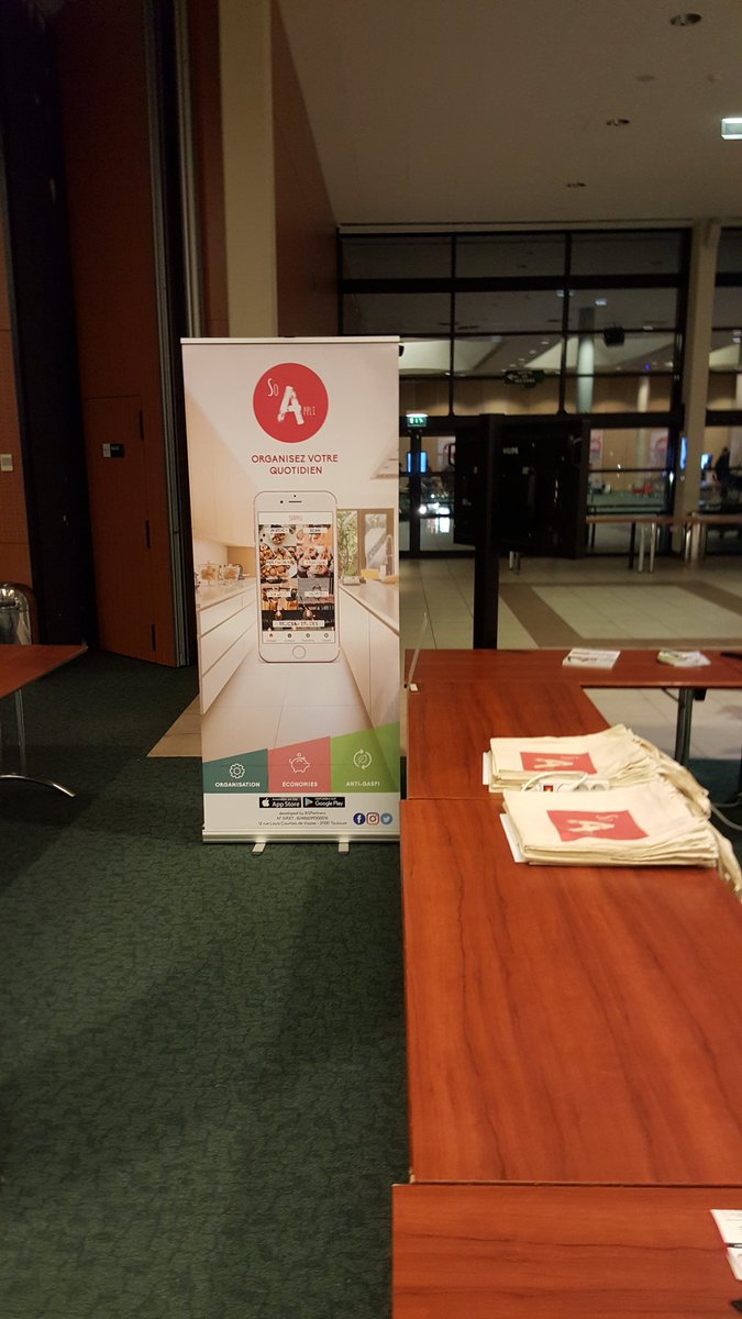 SoAppli's tweet photo. Arrivées à #Lille pour le #Salondesstartup @AUCHAN_France ! #antigaspi #consommermieux #soappli https://t.co/QEQQrruPxK