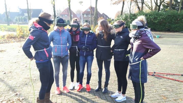 Teambuilding, hardloopwedstrijd en etentje bij sponsor ask4benefits.