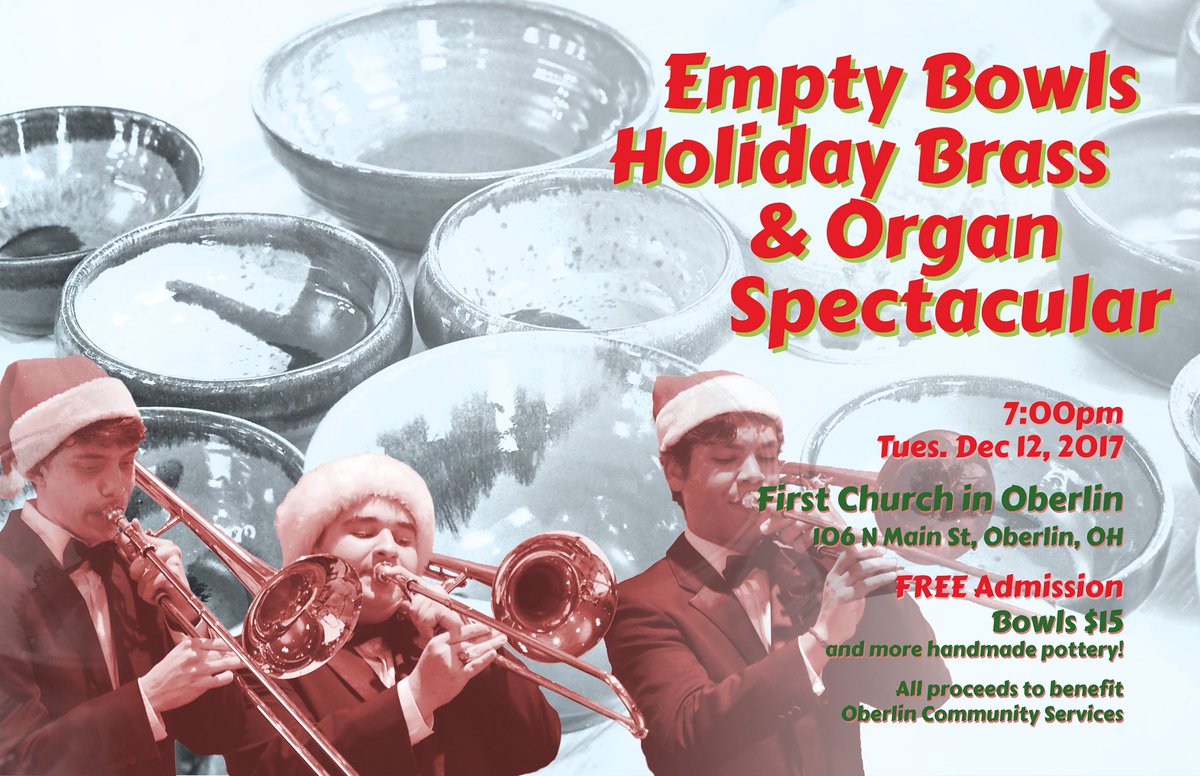 Empty Bowls 🥣🎄 December 12!