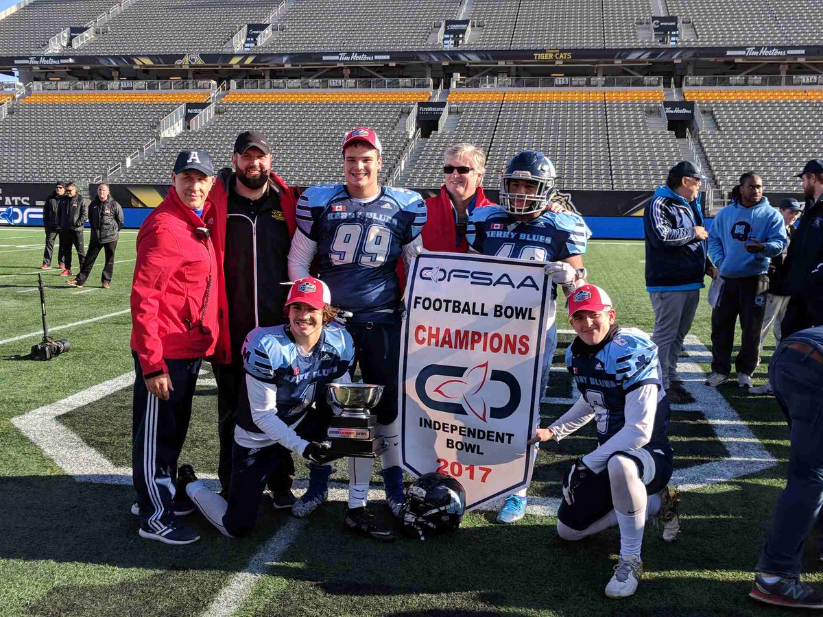 <a href="/SMCKERRYBLUES/">SMC Kerry Blues Football</a> win a thriller 21 - 18 at the Independent Bowl 2017...congrats. Stronger Together. #Kb4L