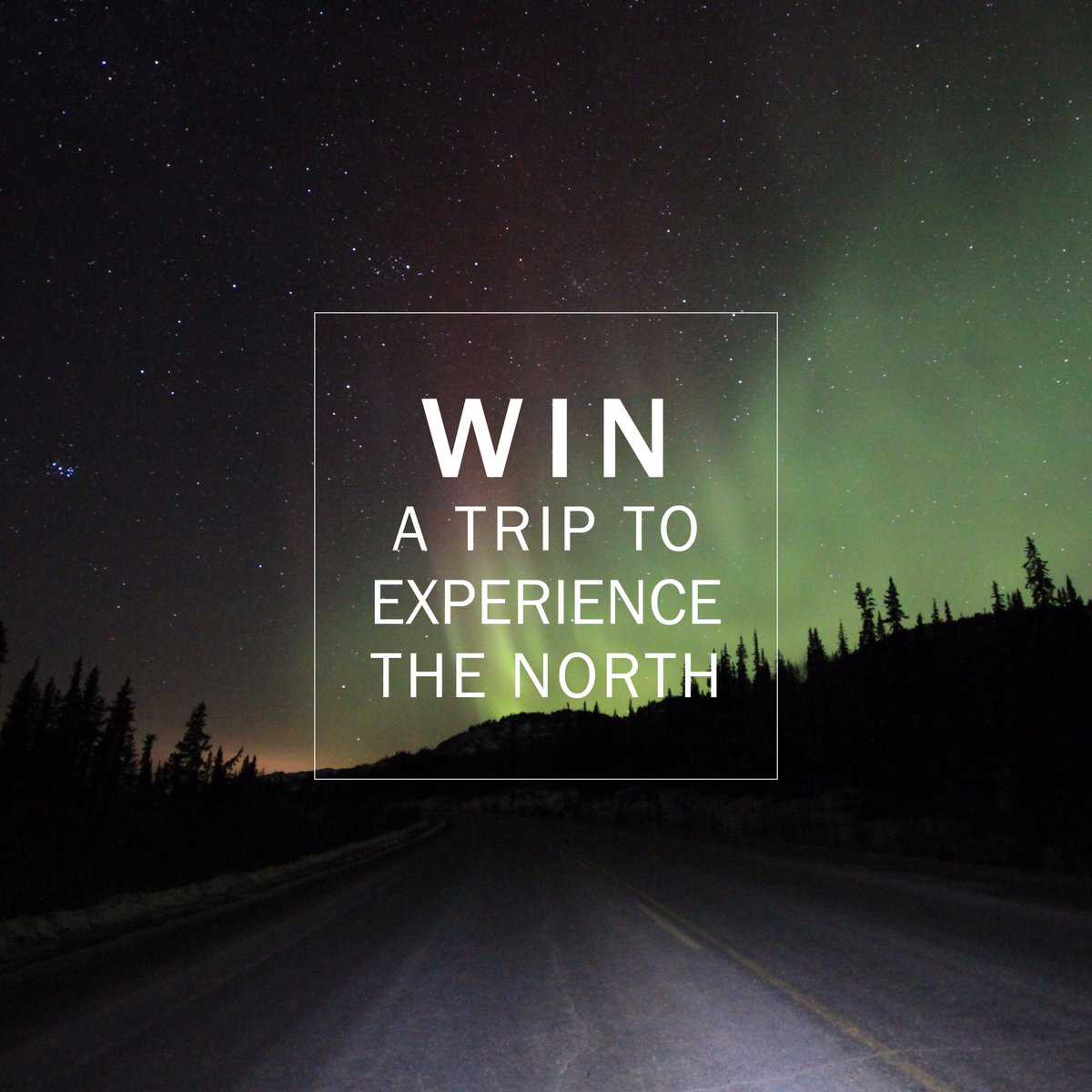 We've partnered w/ <a href="/flyairnorth/">Air North</a> &amp; <a href="/innonthelake/">Inn On The Lake Yukon</a> to send you on a Yukon adventure! Win a pre-adventure stay at YVR, round-trip airfare, a 2 night stay at Inn on the Lake &amp; more bit.ly/ExperienceTheN…