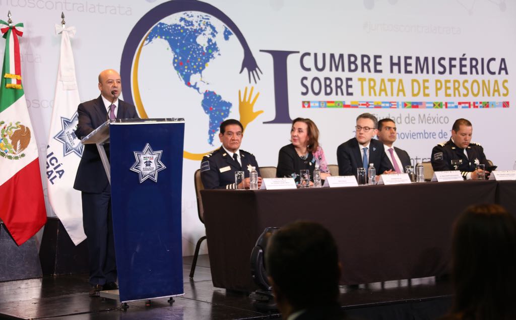 SEGOB_mx's tweet photo. Para hacer frente a la trata, se necesita un enfoque internacional que incluya medidas para prevenir, sancionar a los traficantes y proteger a las víctimas, amparando sus derechos humanos: Renato Sales #CNS https://t.co/csKEKw02O1
