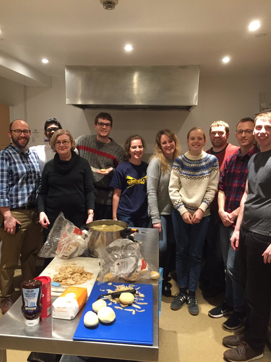 cuthbert_church's tweet photo. Great to have catering team from @C3Edinburgh at St Cuthbert's cooking for the homeless shelter tonight thank you so much ! https://t.co/mQgXTwvnbu