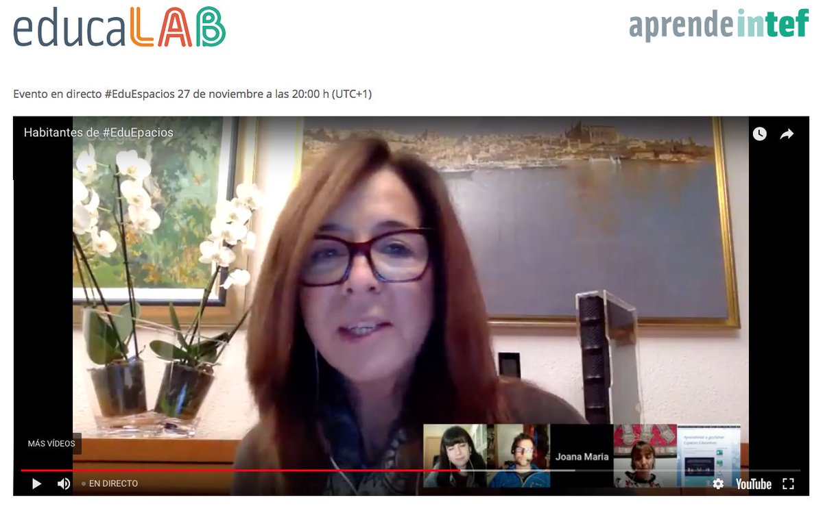 FPVMus's tweet photo. A nuestras alumnas les encantó formar parte de #EduEspacios, darse cuenta de que las profesoras también tenían deberes y que ellas eran imprescindibles para llevarlos a cabo @jmSQuint sobre #EduEspacios #AprendeINTEF https://t.co/y5VTwjLL3a