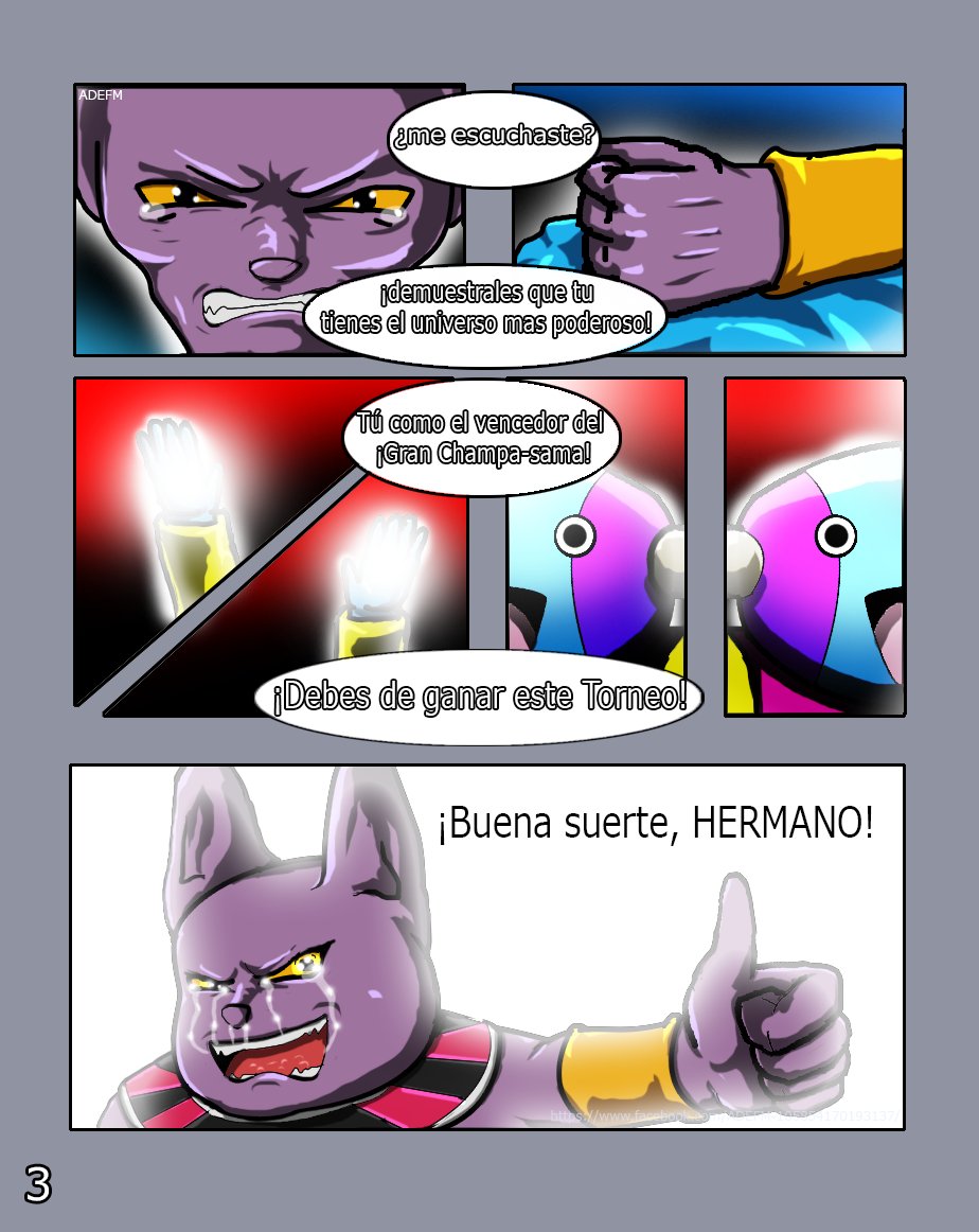 Como se ve en los adelantos del ultimo capitulo ,parece ser que el proximo capitulo es el ultimo de champa , asi que quise hacer esto :'v.
#DBSuper #DragonBallSuper #DBS #Bills #champa