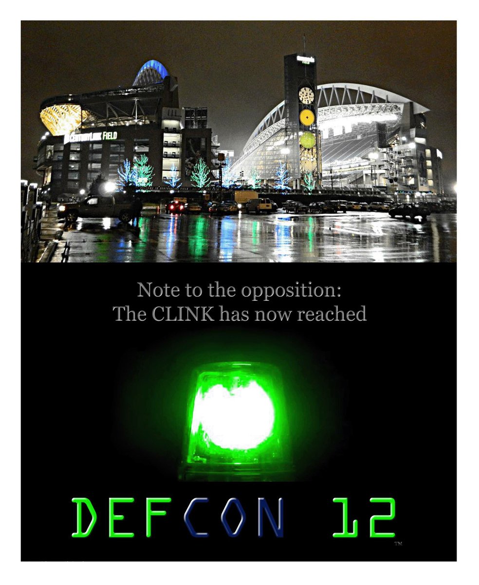 WeeHawk12's tweet photo. Buckle up #Eagles, from now thru Sunday, Century Link field is at #DefCon12!!! #snf #PHIvssea @SNFonNBC #goHawks #12s #weare12 https://t.co/NyzY4WKvC2